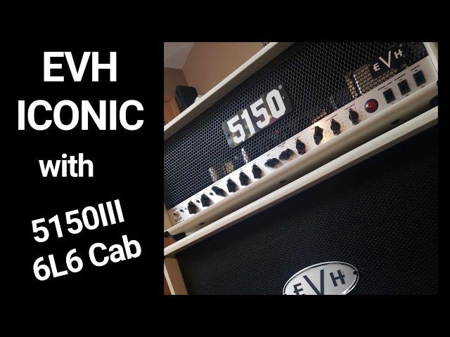 EVH 5150 ICONIC with 212 EVH CAB...Unboxing..Tones and Thoughts..Use Headphones for best Audio