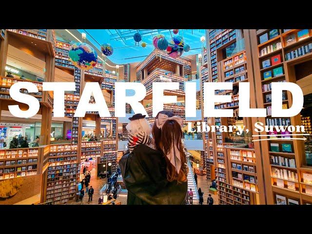 Suwon Starfield Library Mall ||  travel vlog  || cafe, lunch, and prices