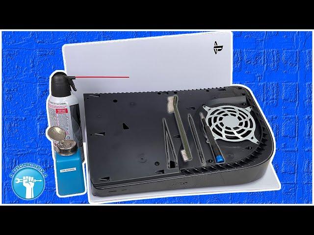 How to Clean Your PS5 Safely - 3 Stages