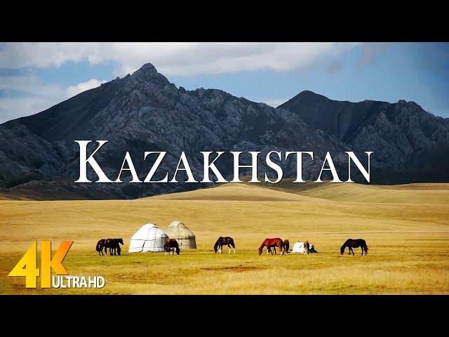 Kazakhstan 4K - Scenic Relaxation Film with Inspiring Cinematic Music - 4K Video Ultra HD
