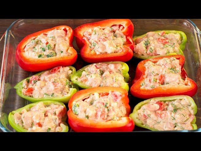 Пълнени чушки във фурна - наистина нереално вкусно ястие! Apetiten TV