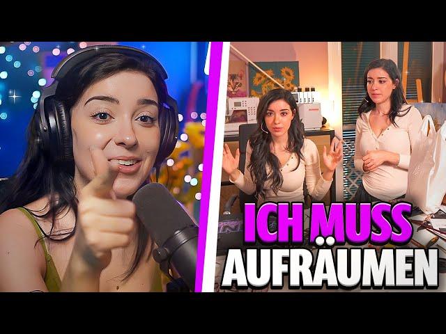 Wir räumen meinen Creative Raum auf!  | UNCUT Livestrean 03.02.2024