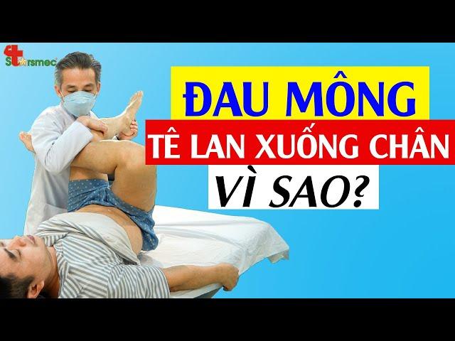 Đau mông rồi tê lan xuống chân - Nguyên nhân do đâu? | Y học Thể thao Starsmec