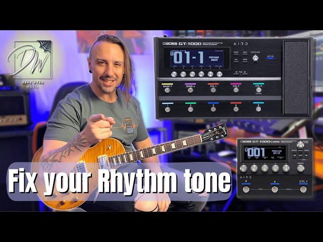 3 Tips For A Better Rhythm Tone - BOSS GT-1000