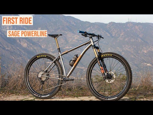 First Ride Sage Powerline - Mountain Bike Action Magazine