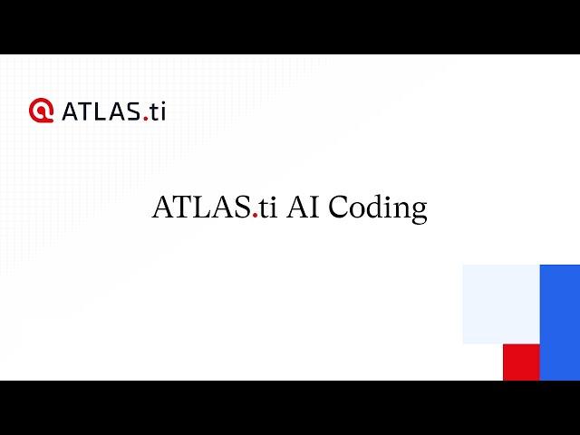 ATLAS.ti AI Coding