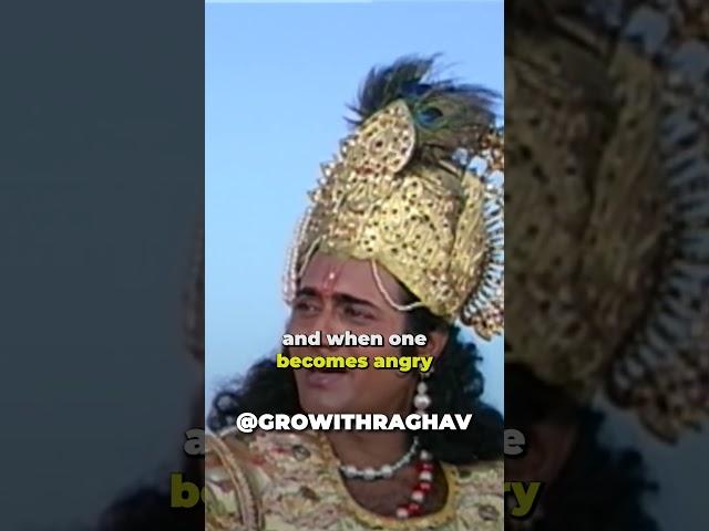 How a person become a failure- Lord Krishna Teachings ️|| #shorts