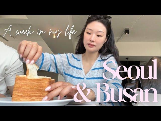 Korea vlog | Week in my life in Seoul, Best food I ate, Shopping, Busan