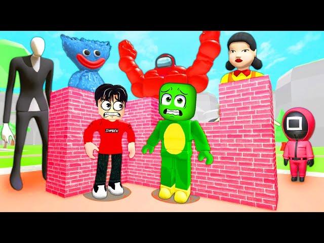 2 Spieler BAUEN um MONSTER zu ÜBERLEBEN in ROBLOX