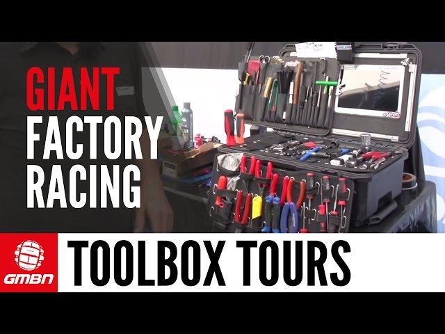 Giant Factory Racing's Dave Garland's Pro Mechanic Toolbox Tour