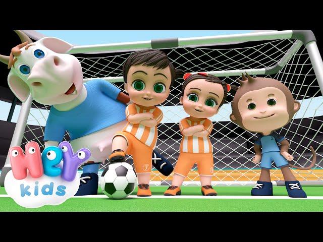 Canción de Fútbol! | Canción Deportiva para Niños | HeyKids - Canciones infantiles