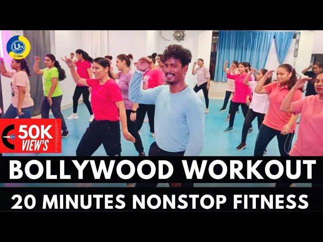 20 Minutes Nonstop Bollywood Fitness | Fitness Video | Zumba Fitness Bollywood Songs | Zumba Fitness