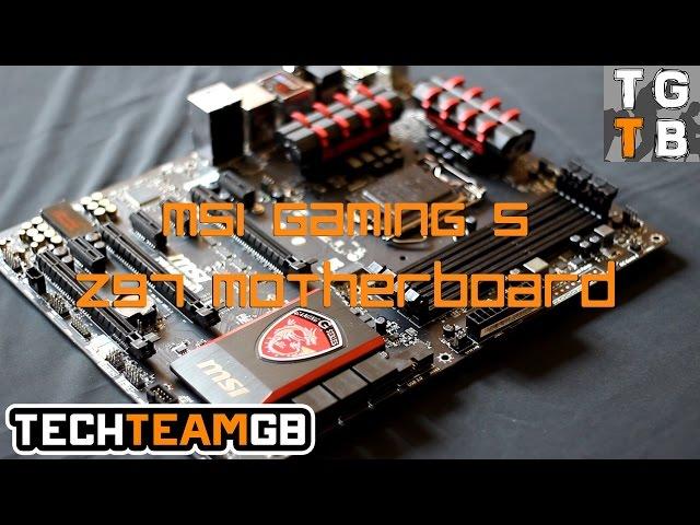 MSI Gaming 5 Z97 Motherboard Review