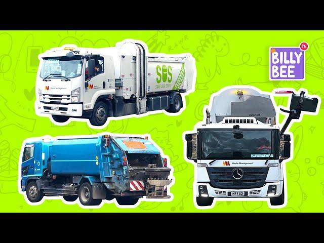 New Zealand Garbage Trucks from Billy’s Holiday