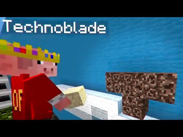 Technoblade and Schlatt break minecraft monday