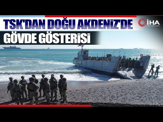 Türk Deniz Kuvvetleri Doğu Akdeniz-2023 Tatbikatı’nda Nefes Kesti