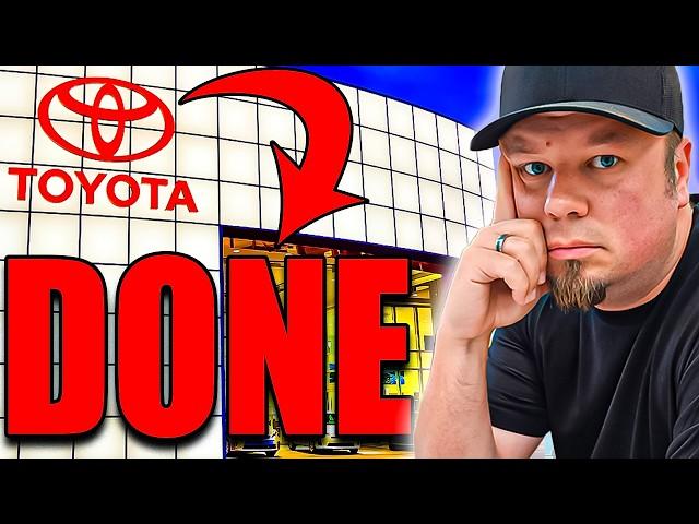 TOYOTA Dealers In EMERGENCY MODE As SALES PLUMMET!