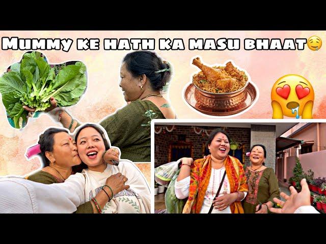 Itne time baad maike me Mummy ke hath ka MAASU - BHAAT️|| Family Vlog