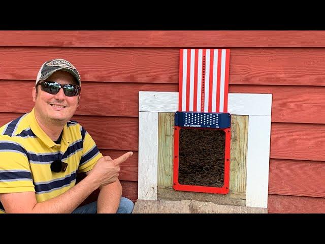 This is the GREATEST automatic chicken coop door in the world!