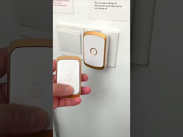 Touch Button Smart Wireless Doorbell Ⓜ️Product Link in DescriptionⓂ️