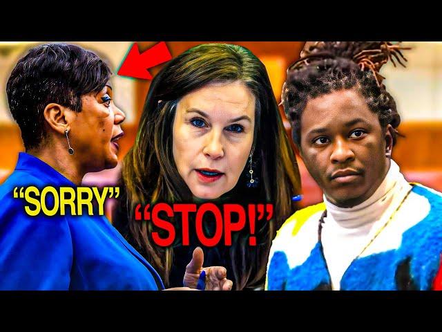 Young Thug Trial Judge Yells at Ms Love! - YSL RICO Day 122