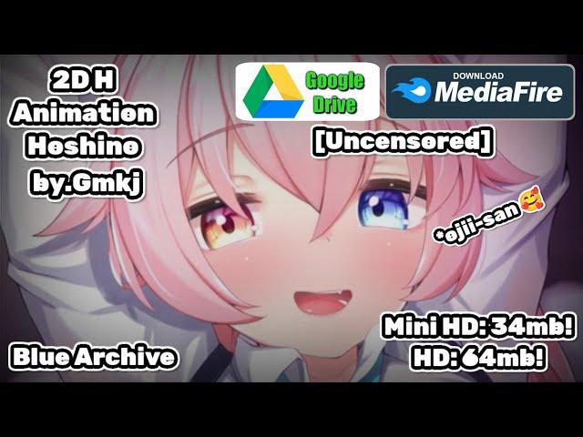 2D animation Hoshino || Blue Archive || Uncen || by.Gmkj || Epic Conquest 2