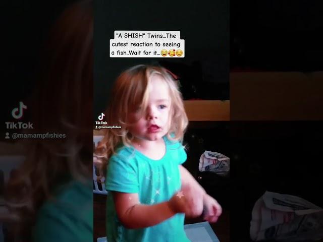 "A SHISH"  TWINS.. the cutest reaction..Wait until the end!!