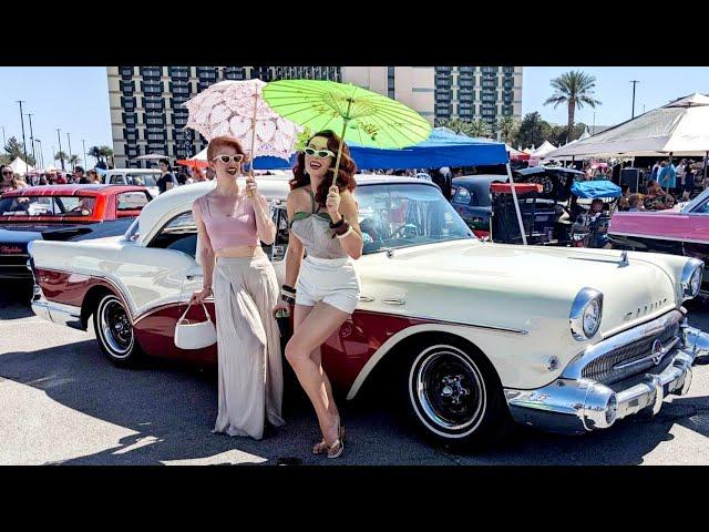 VIVA LAS VEGAS ROCKABILLY CAR SHOW 2023 - OVER 3 HOURS OF CLASSIC CARS