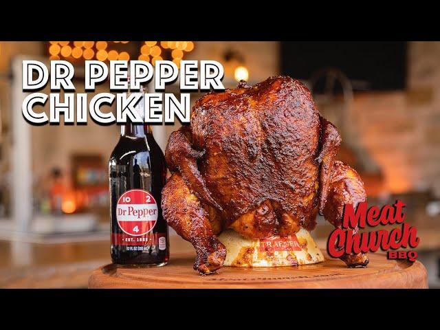 Dr Pepper Chicken - Is Soda Can Chicken better than Beer Can Chicken?