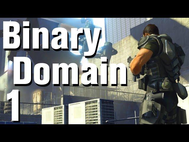 Binary Domain Walkthrough Part 1 - Hit and Run