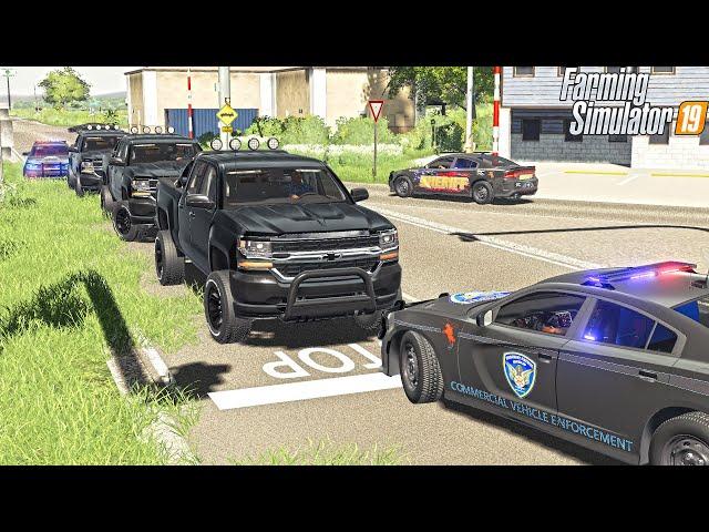 CAUGHT GOLD ROBBER SUSPECT "PART #2" | POLICE CHASE | FARMING SIMULATOR 2019