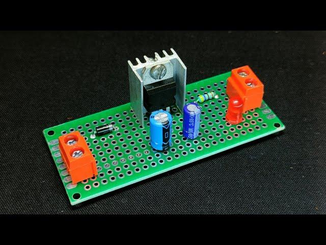 Voltage Regulator Circuit | 7812 Voltage Regulator