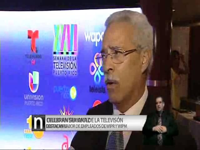 Celebran Semana de la Televisión en Puerto Rico