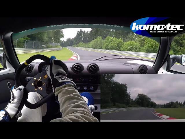 Komo-Tec Lotus EXIGE EX460 Nordschleife Full Lap #under8#