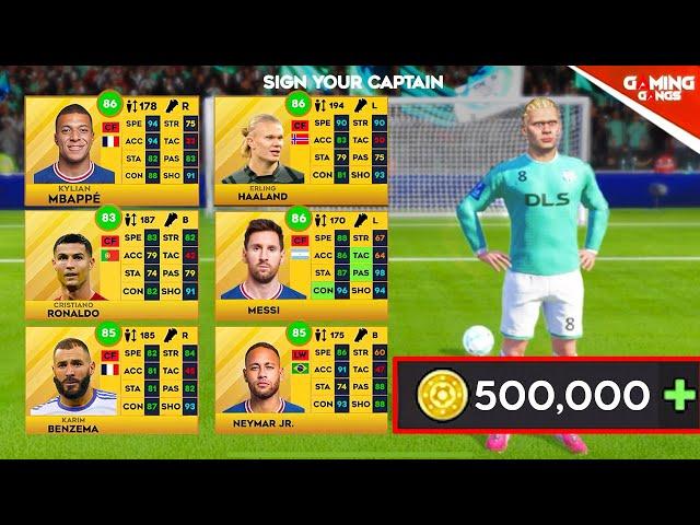 THE BIGGEST BEGINNING EVER!! WITH 500,000 COINS - DLS 23 R2G PRO MAX | DREAM LEAGUE SOCCER 2023