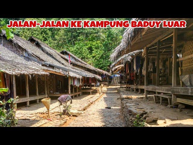 JALAN-JALAN KE KAMPUNG BADUY LUAR | CIBOLEGER LEBAK BANTEN