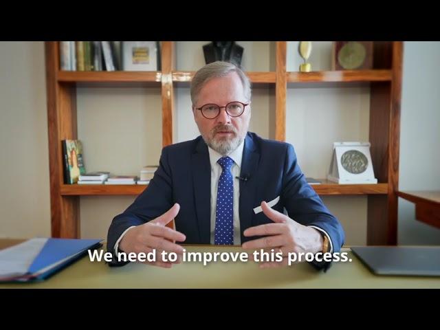 Message by Petr Fiala, Czech Prime Minister, on Solidarity Lanes