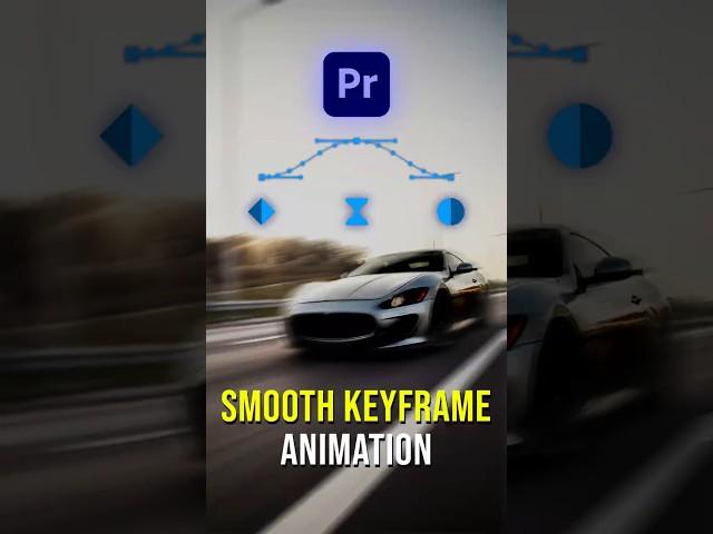 Smooth Keyframe animation in premiere pro | #tutorial #premierepro