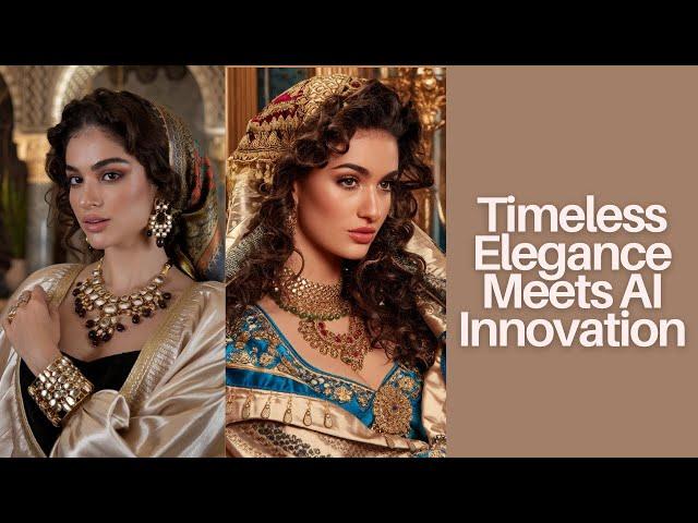 [4k] AI Lookbook | Embracing Tradition with Innovation | AI Beauty Chronicles #plzlikefollwoandviews