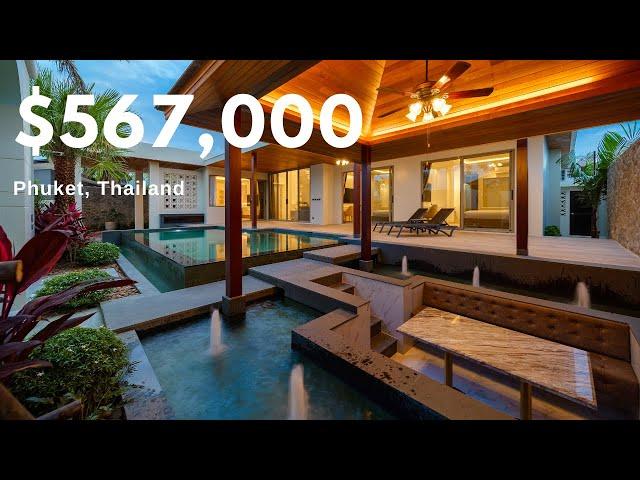 Touring a $567k Opulent Design Villa in Phuket | Thailand