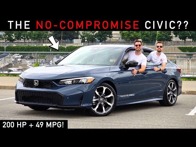 2025 Honda Civic Hybrid -- More Power AND Better Fuel Economy?! (Win-Win)