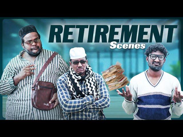 Funny Retirement scenes | Mohammed Sameer| Warangal hungama