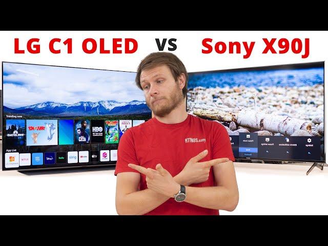 LG C1 OLED vs Sony X90J LED TV - Which one should you buy?