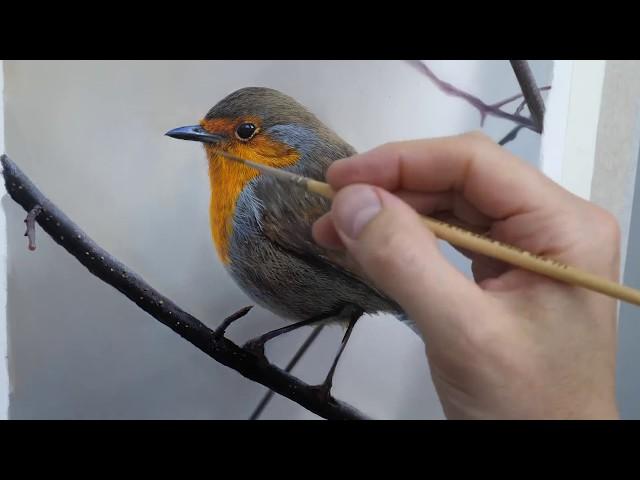 #106 How To Paint a Bird | Oil Painting Tutorial