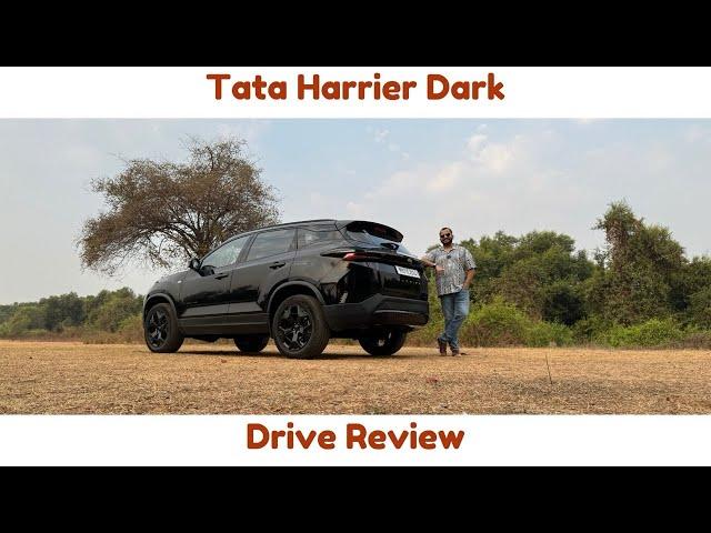 2024 Tata Harrier Dark - Detailed Drive Review