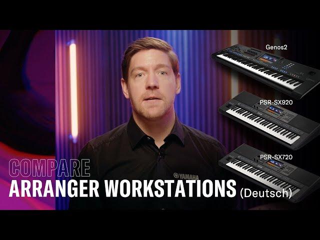 Compare Yamaha Arranger Workstations (Deutsch)