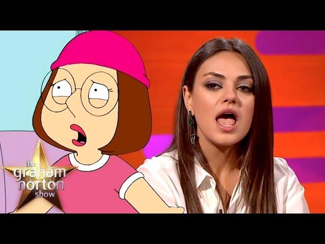 Mila Kunis Constantly Gets Told "Shut Up Meg" | The Graham Norton Show CLASSIC CLIP