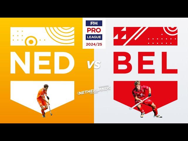 FIH Hockey Pro League 2024-25 Highlights: Netherlands vs Belgium (M) | Match 1