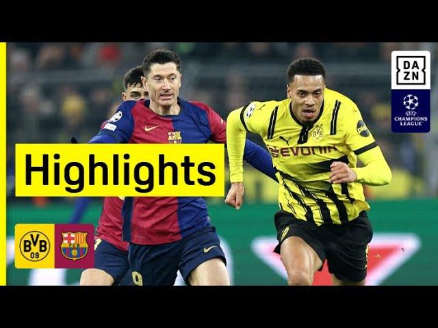 Borussia Dortmund - FC Barcelona | UEFA Champions League | DAZN Highlights