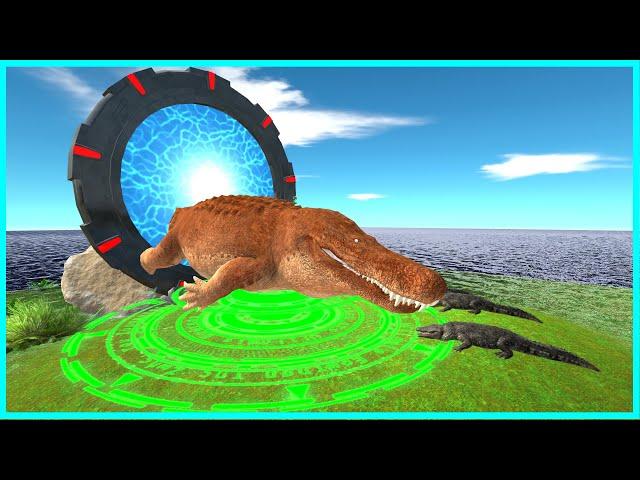 Evolution Of  Crocodile - Animal Revolt Battle Simulator [ARBS]